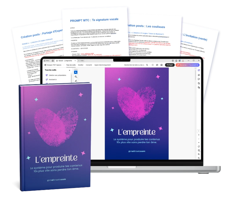 Ebook l'empreinte à télécharger